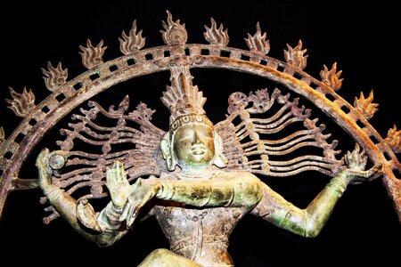 Shiva nataraja india bronze photo