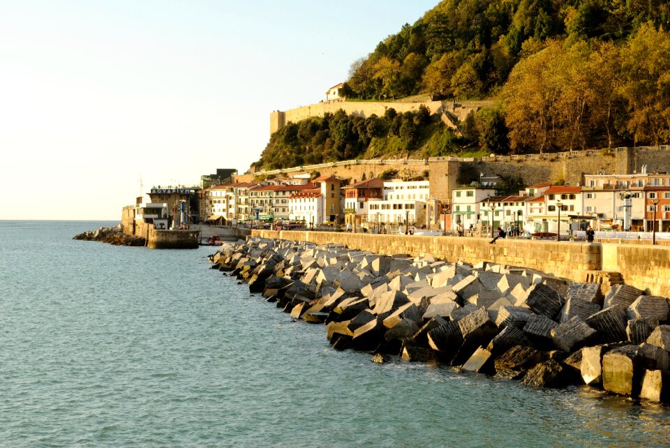Port san sebastian maritime landscape