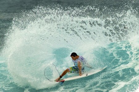 Wave water surf