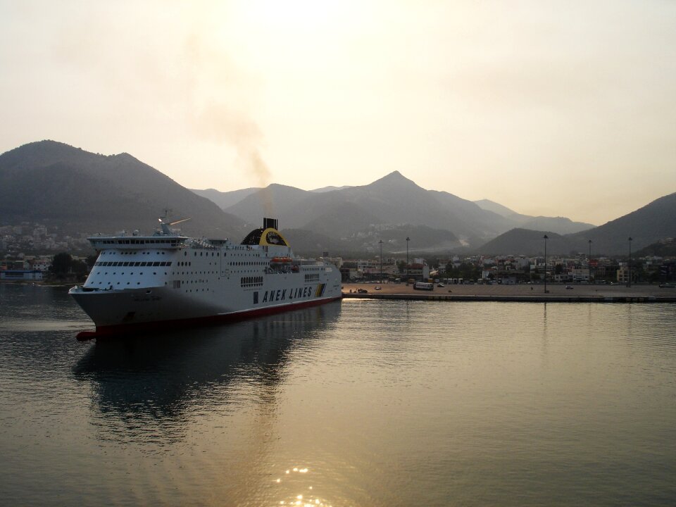 Sea morgenstimmung ship
