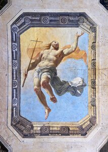 Ceiling painting catholic christian photo