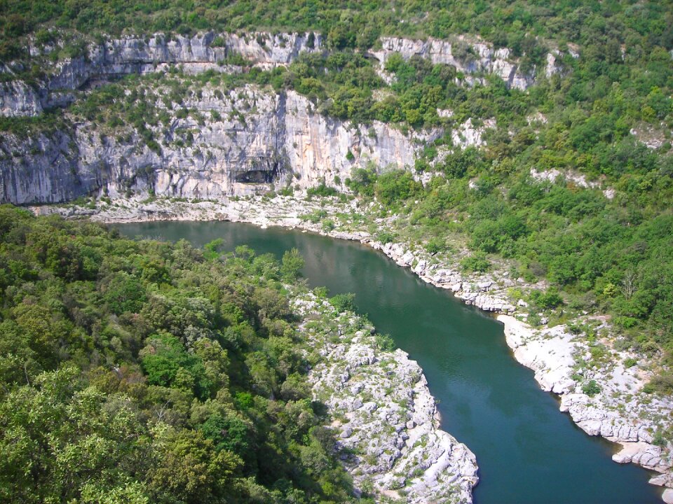 Meander loop canyon