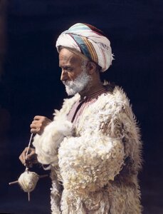 Schäfer shepherd man