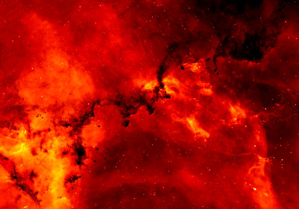Galaxies explode space
