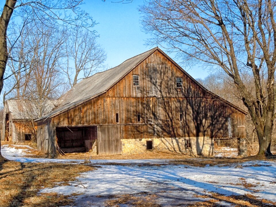 Barn farm rural photo