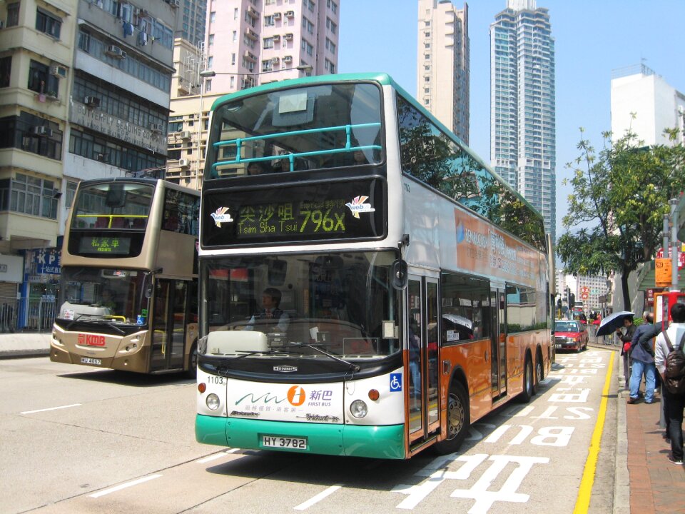 Mass transit double-decker skyscrapers