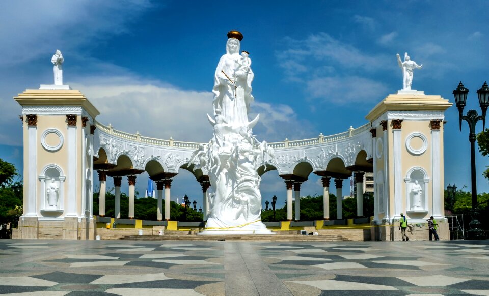 Religion faith statue