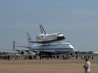 Aeroplane airplane space shuttle