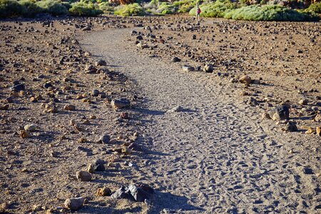 Migratory path trail tenerife