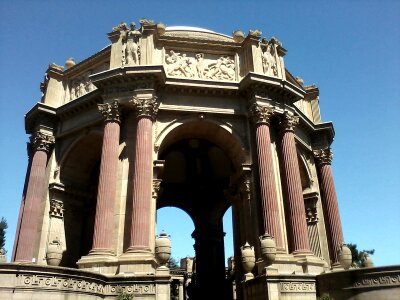 San francisco california palace fine arts photo
