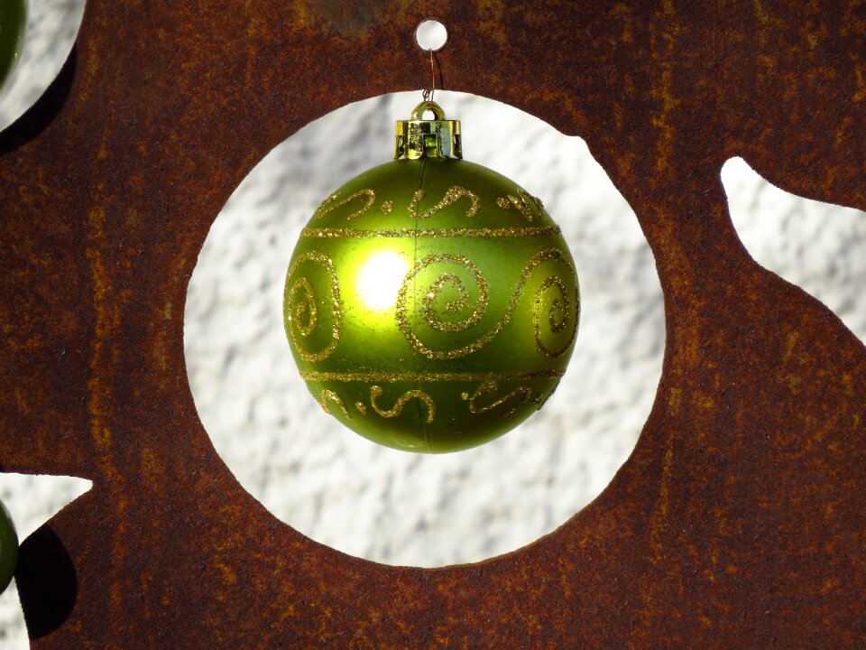 Ball weihnachstkugel christmas time