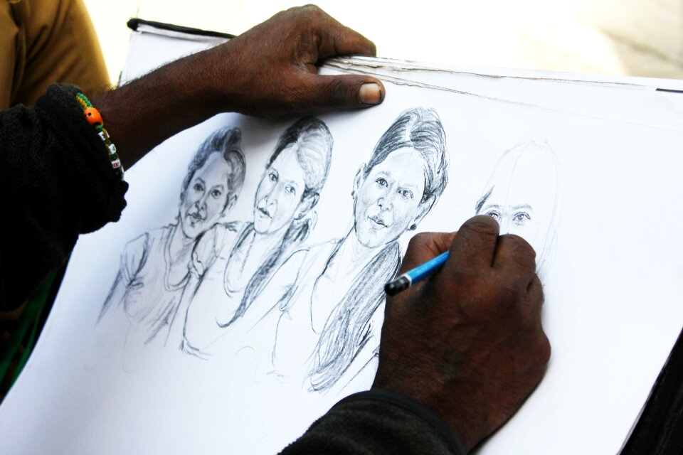 Sketching artistic paper