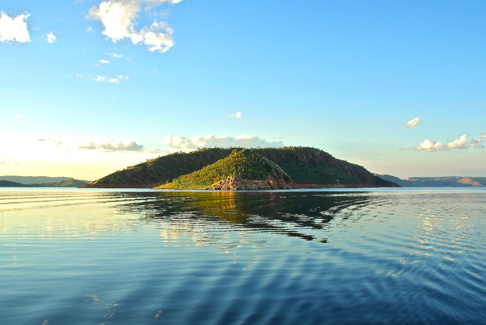 Water tropical landscape