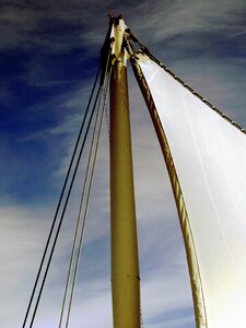 Ship masts yacht sailing-ship