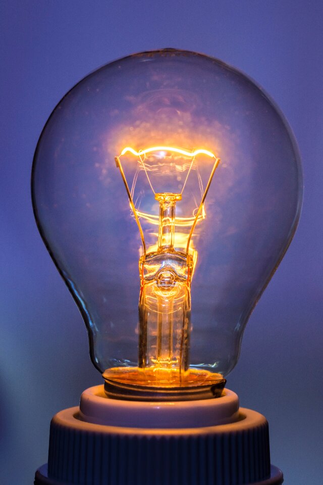 Shining glow lamp immediately