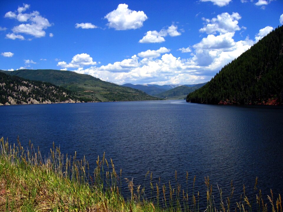 Lake nature countryside