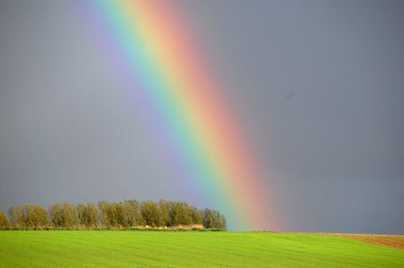 Nature horizon colors