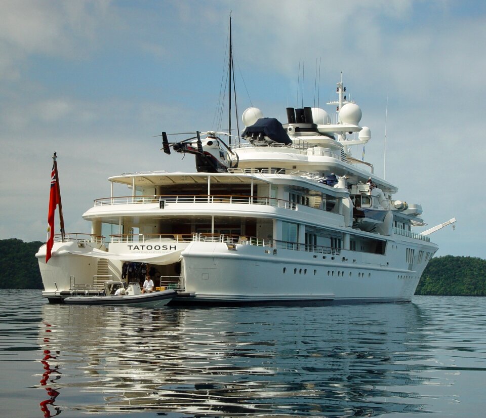 Motor yacht ship tatoosh