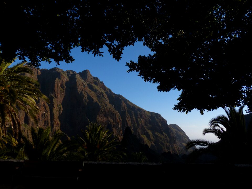 Masca ravine mountains rock