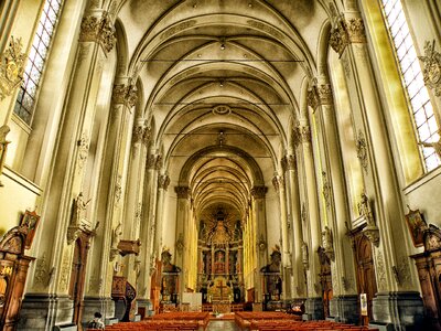 Cathedral inside interior photo