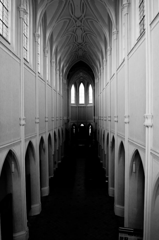 Church black and white christian