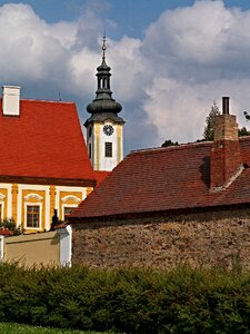 Monastery architecture steeple