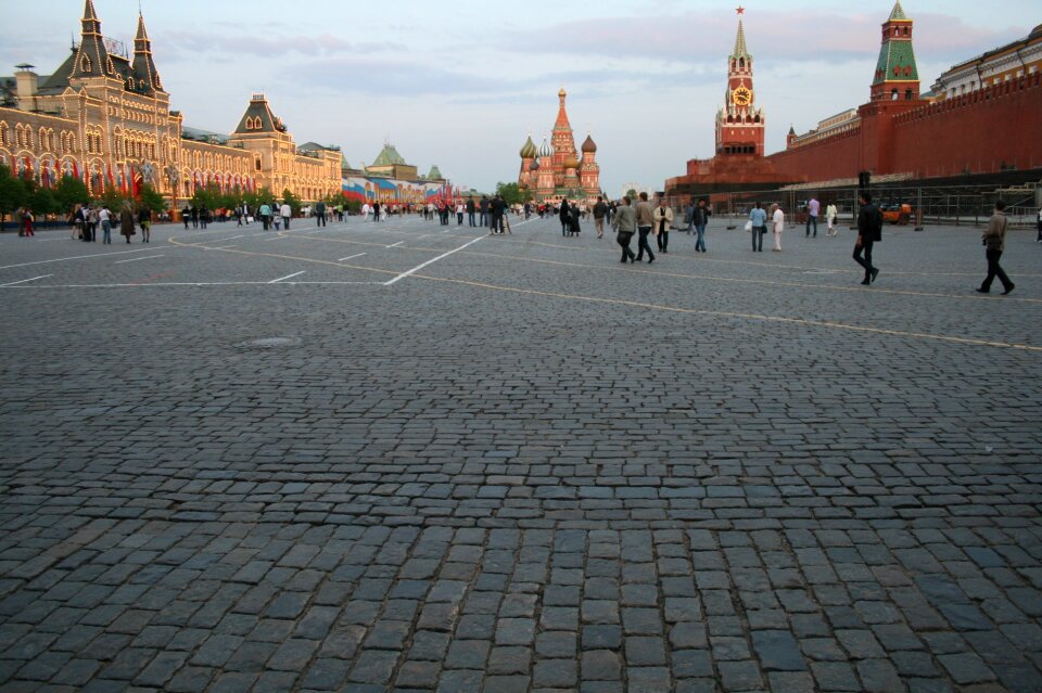 St basil's cathedral paving vast