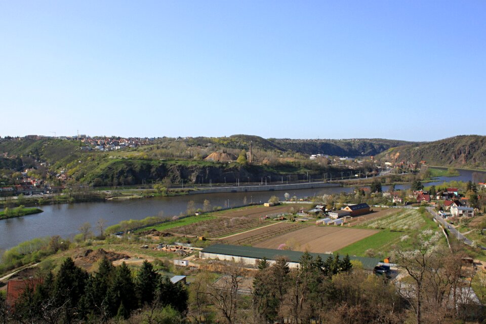 Czech republic lookout landscape