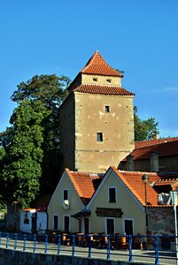 Spilhaybl castle tower zátkovo waterfront