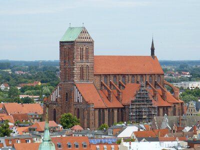 Historically roofs city photo