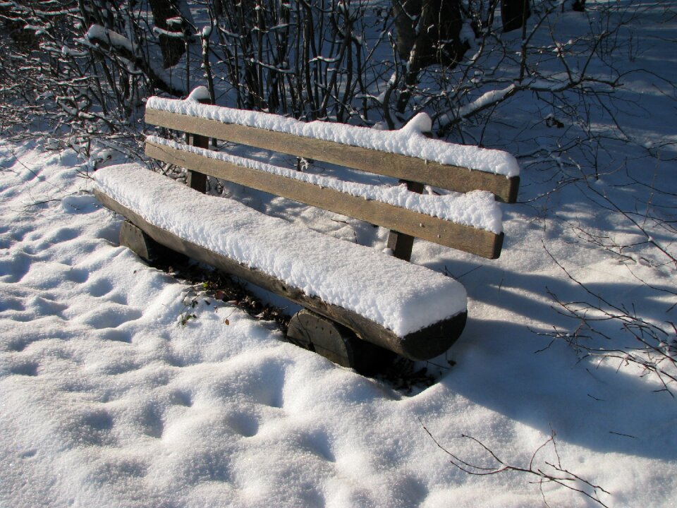 Bank snow winter magic