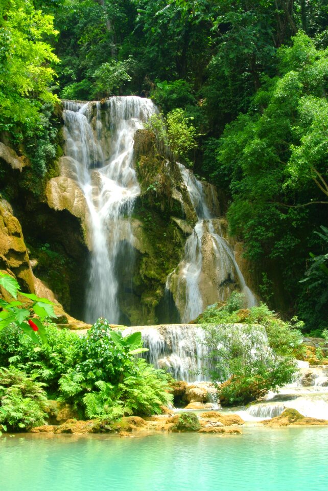 Falling water white