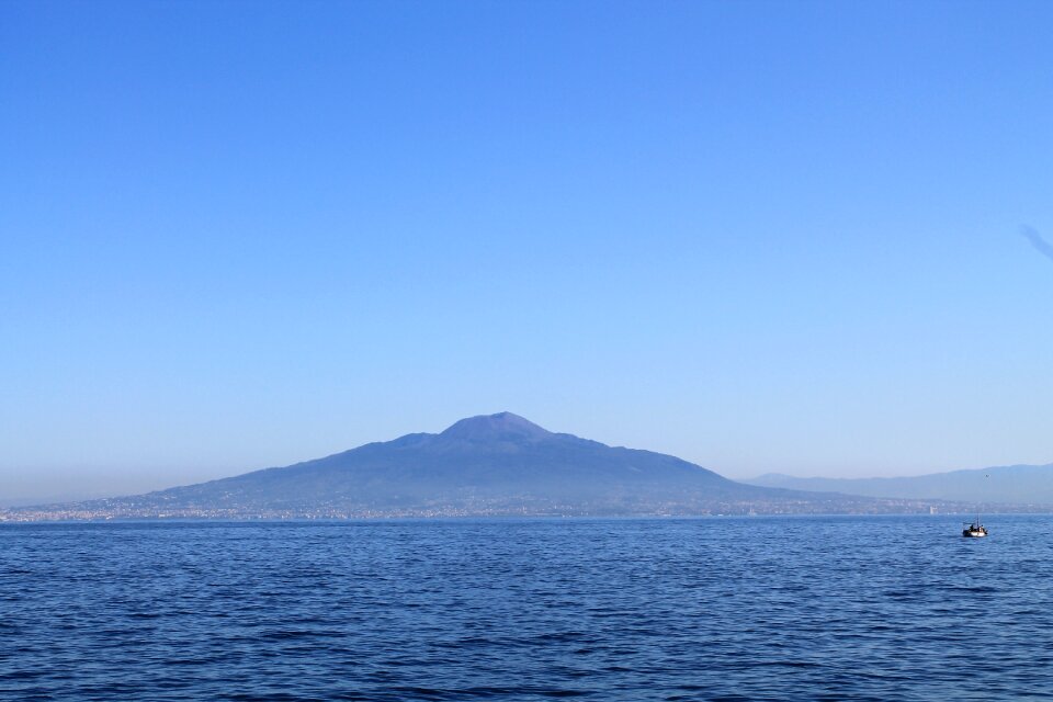 Mediterranean mountain volcano