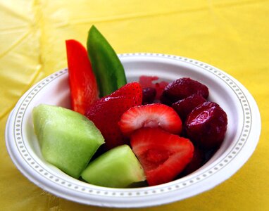 Bowl melon honeydew