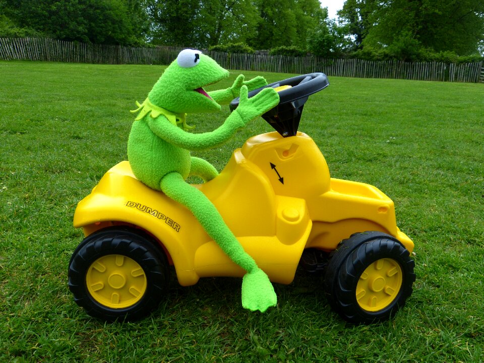 Driving tractor drive fun