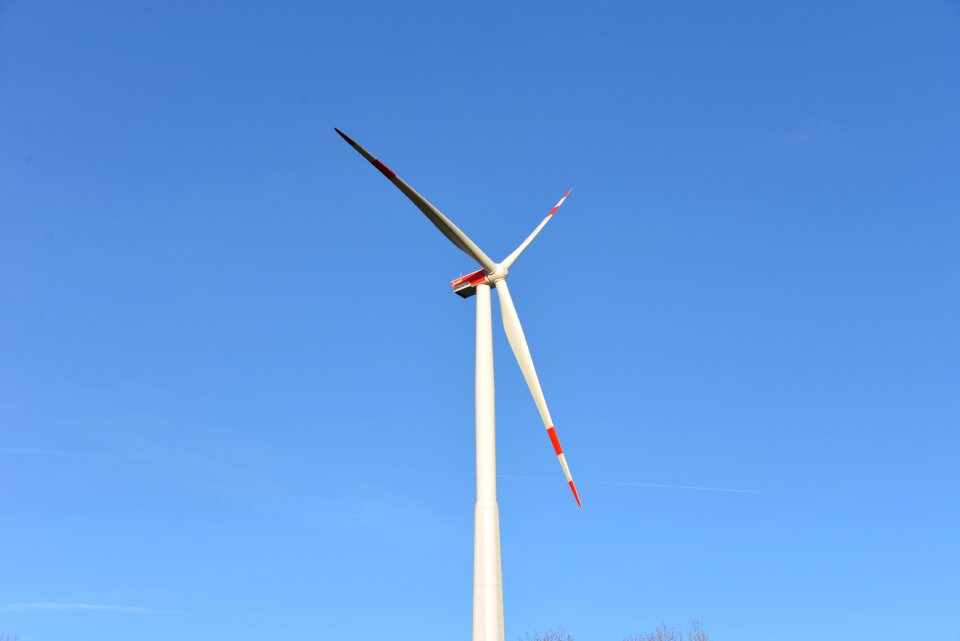 Eco energy wind power sky