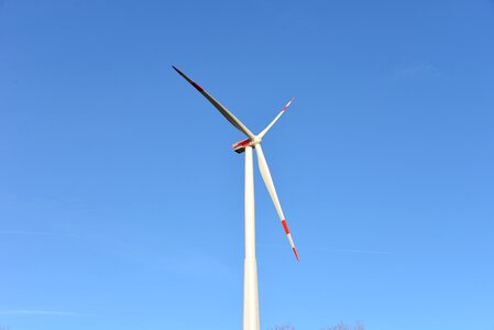 Eco energy wind power sky photo