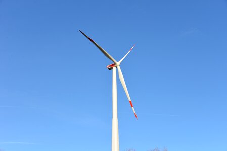 Eco energy wind power sky