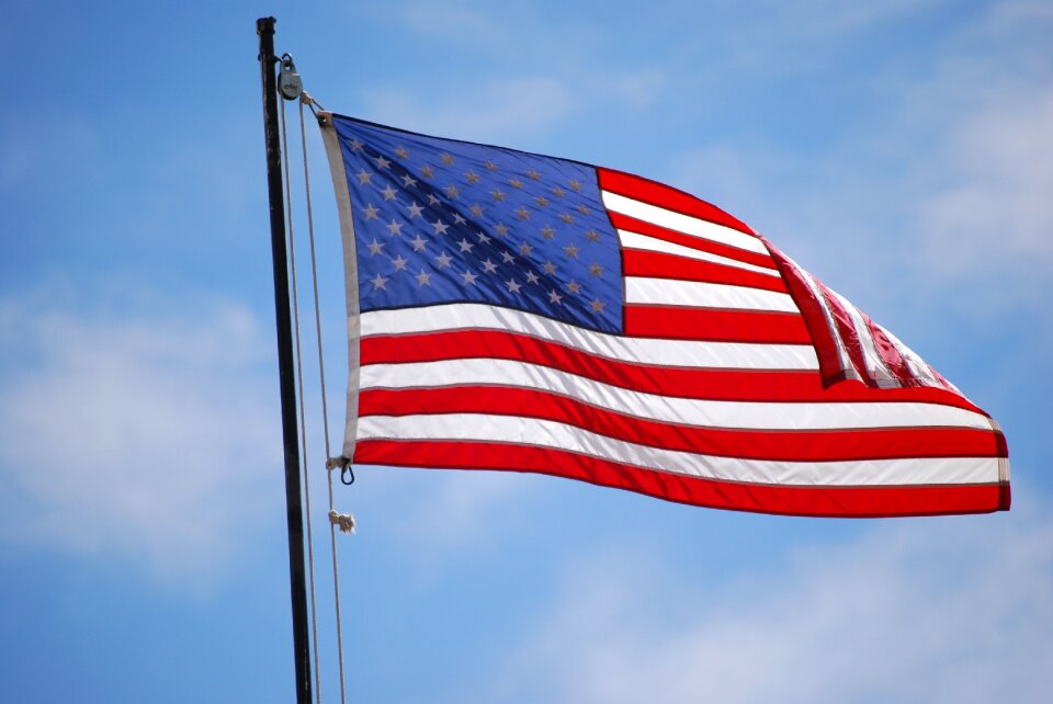American flag united states america