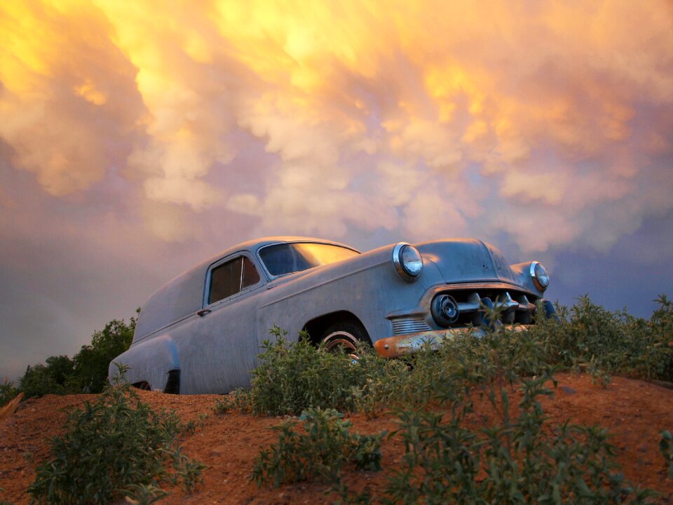 Chevy afterglow sunset