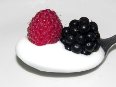Blackberries red fruits wild fruits