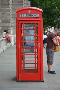 London phone red photo