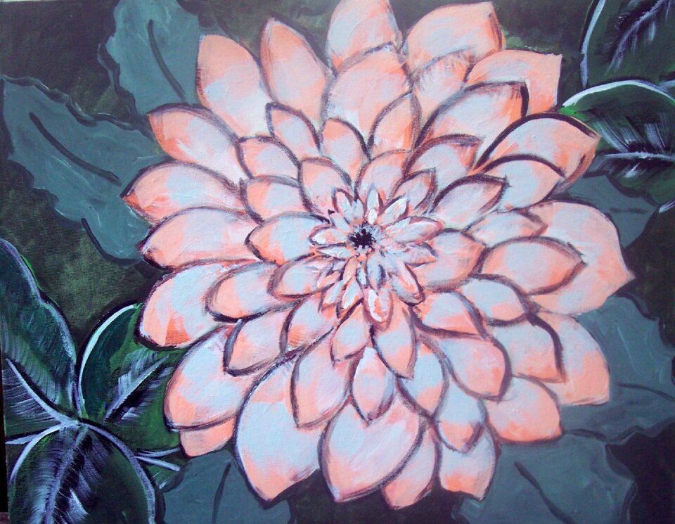 Painting love romance
