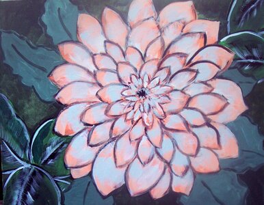 Painting love romance
