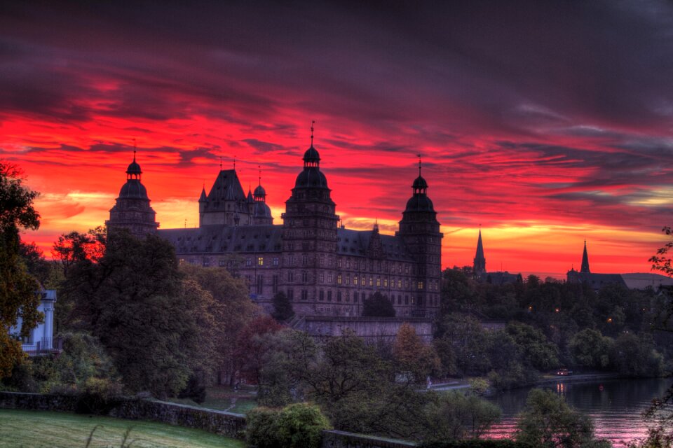 Germany mood atmosphere sunrise sunrise