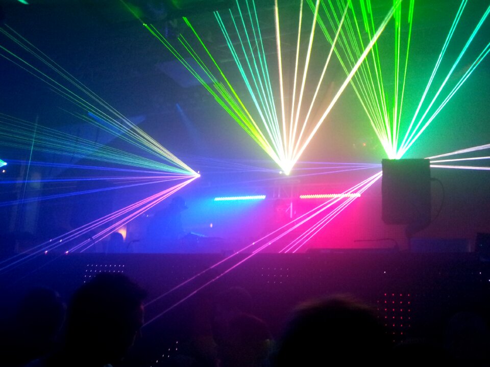 Lightshow disco dj