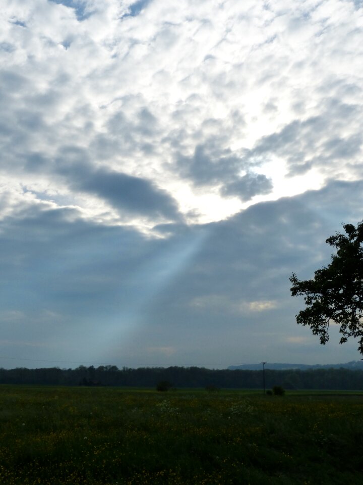 Breakthrough nature landscape