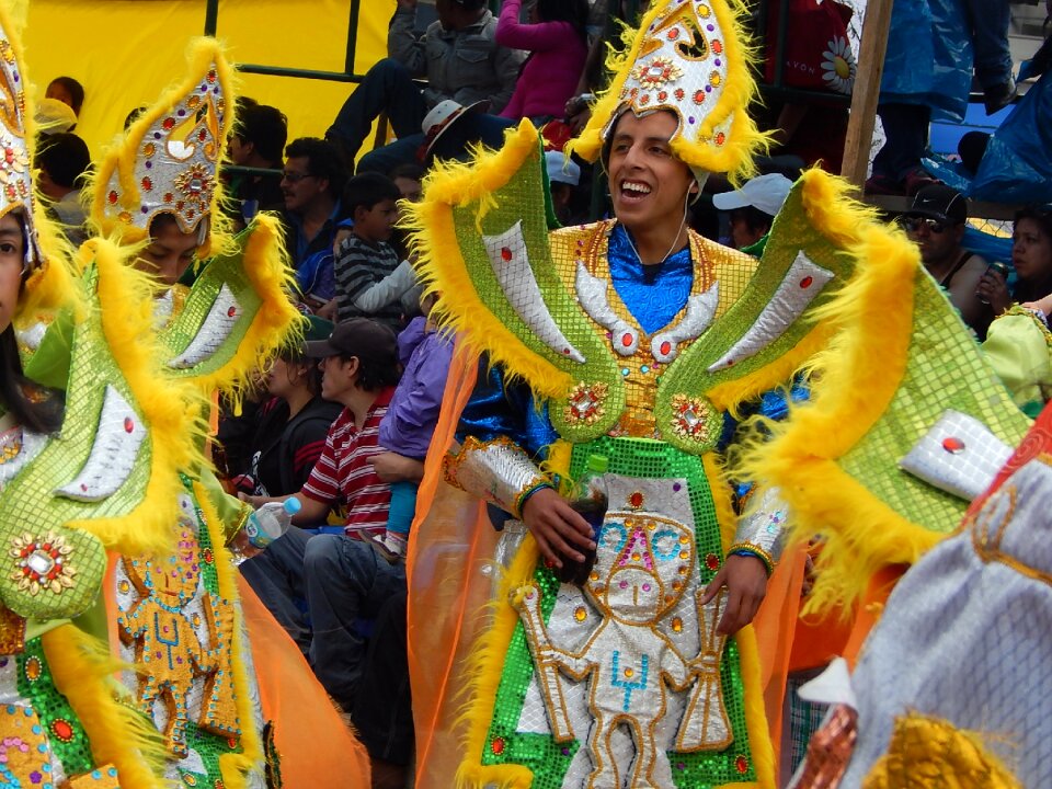 Peru festival parade