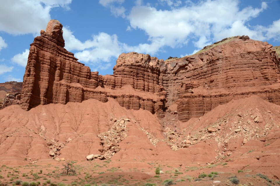 The west national park landscape