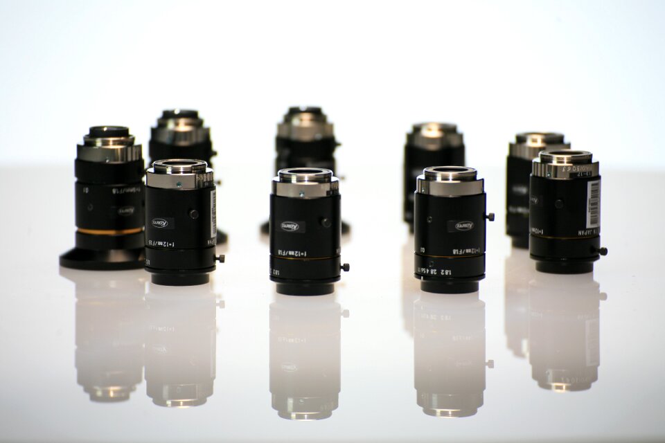 Magnifier lense photography